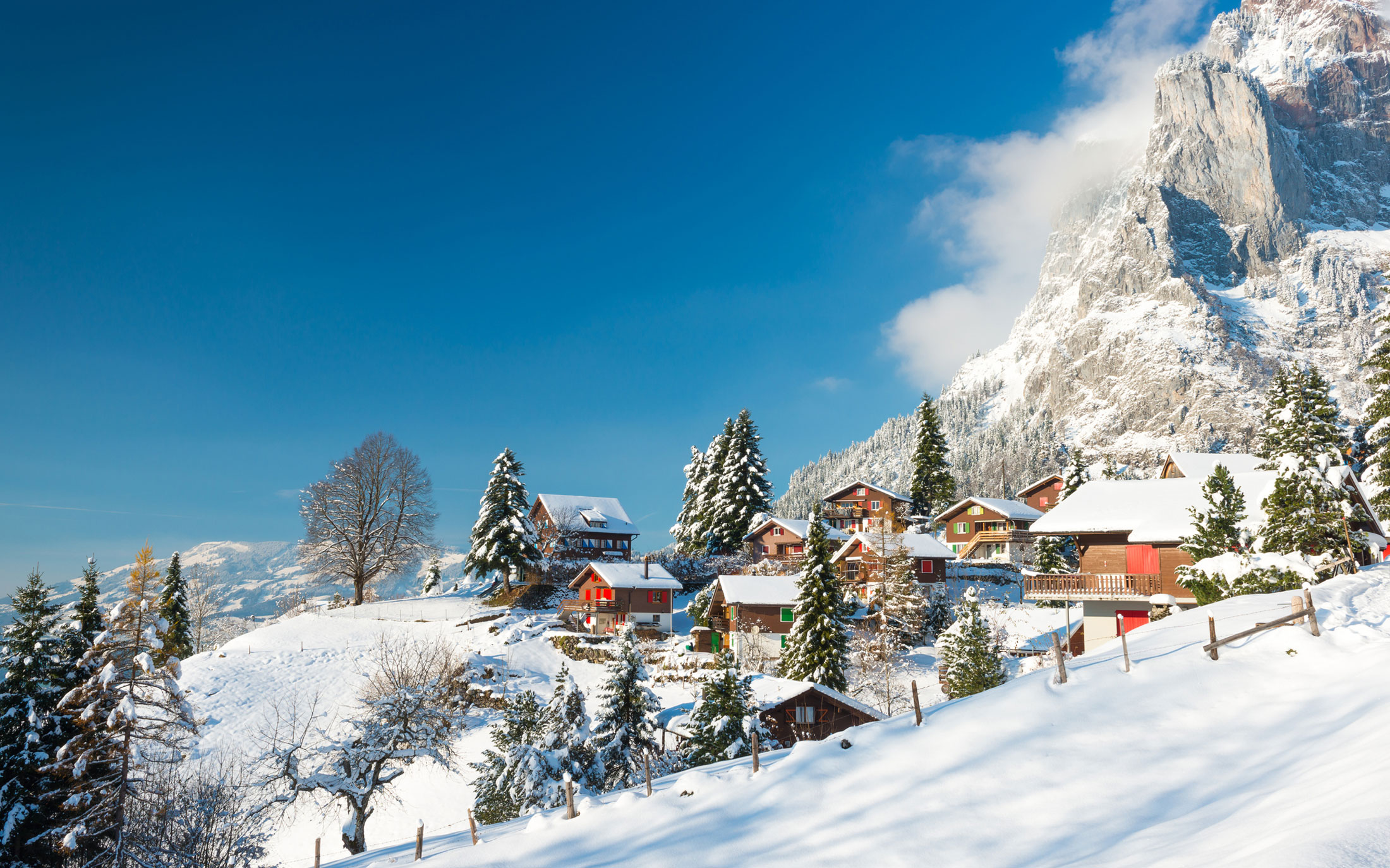 Holidays in swiss mountain chalets